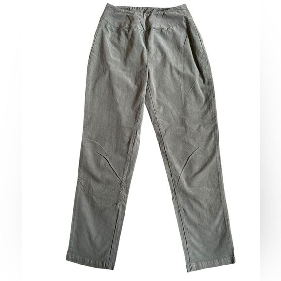 Cut Loose Slim Ankle Lightweight Corduroy Pants Women's Size XS Grey Tapered Leg - Picture 11 of 14